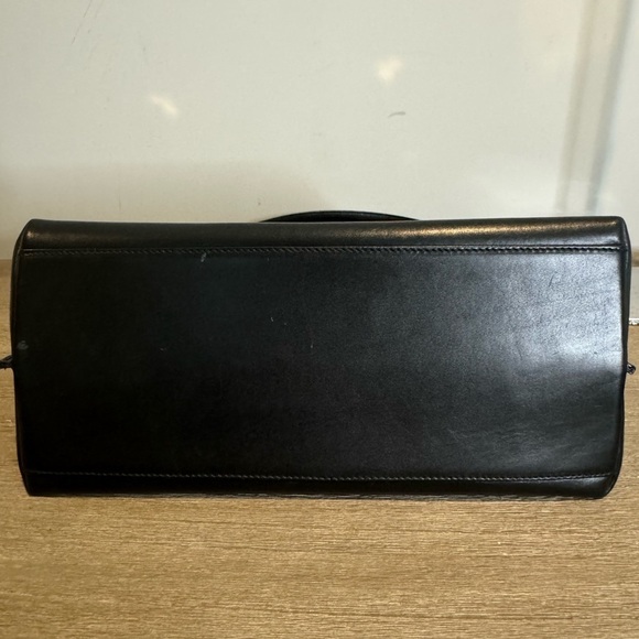 Salvatore Ferragamo Black Leather Shoulder Bag | Good Used Condition - Picture 7 of 14